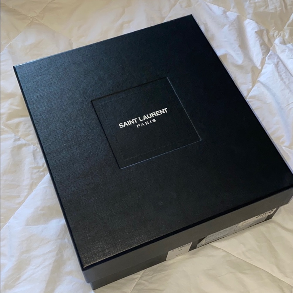 SAINT LAURENT SHOE BOX
